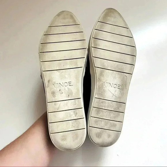 Vince Pierce Perforated Leather Sneakers - Picture 9 of 10